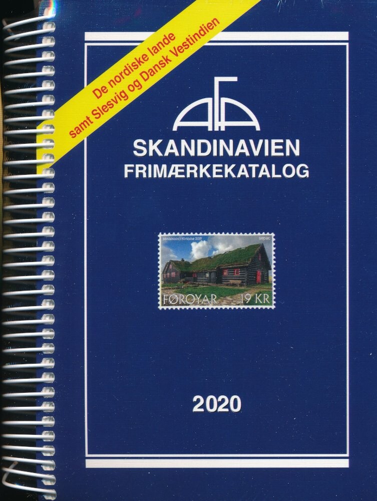 Afa Frimærkekatalog Skandinavien 2020 - Spiral - Diverse - Bog