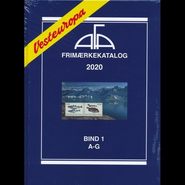 Afa Frimærkekatalog Vesteuropa 2020 - Bind 1 - Diverse - Bog