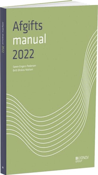 Afgiftsmanual 2022 - Søren Engers - Bog