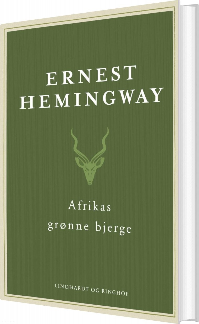 Billede af Afrikas Grønne Bjerge - Ernest Hemingway - Bog
