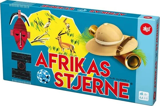 Billede af Afrikas Stjerne - Alga Brætspil