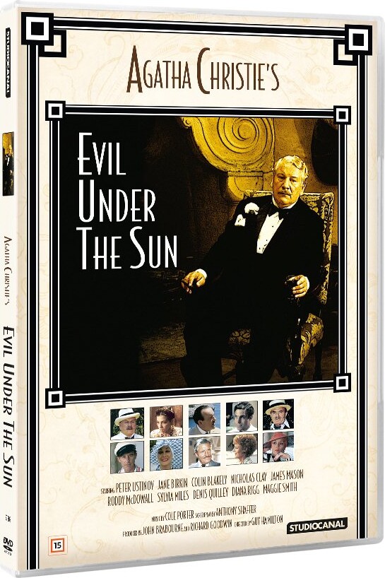 Evil Under The Sun / Mord I Solen - Agatha Christie's - DVD - Film