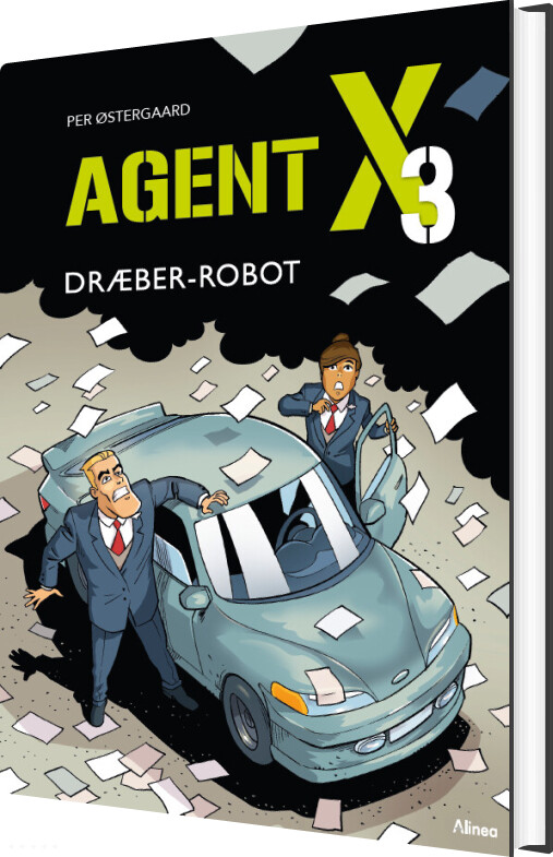 Billede af Agent X3, Dræber-robot, Blå Læseklub - Per østergaard - Bog