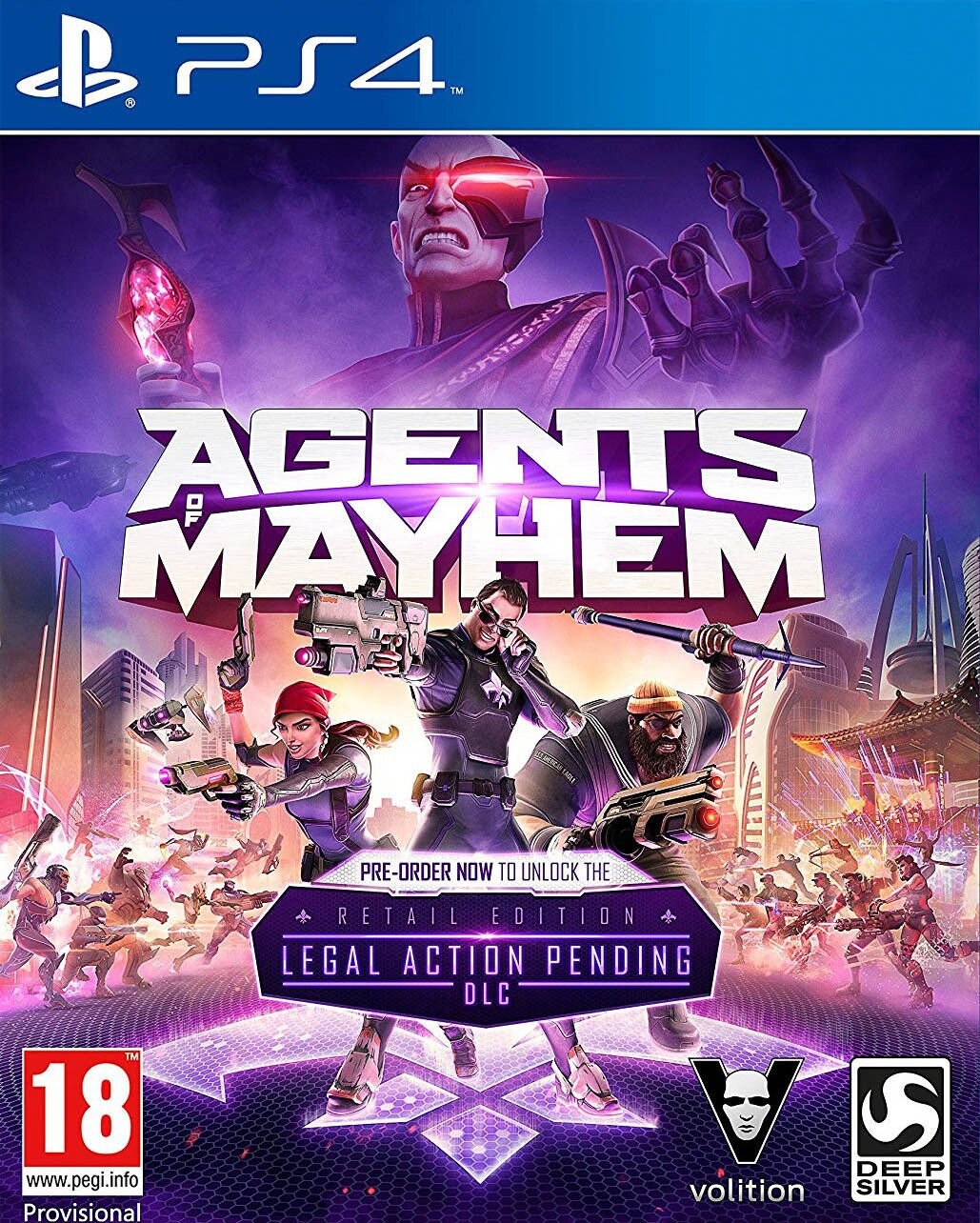 Agents Of Mayhem Retail Edition - PS4