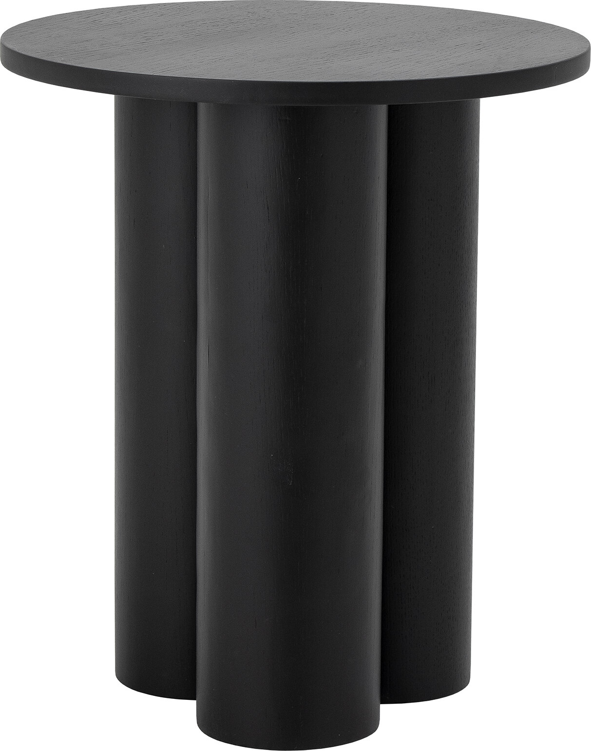 Bloomingville - Aio Sidebord - Sort - Mdf - Rundt