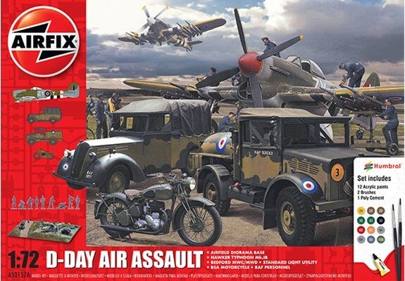 Billede af Airfix - D-day Air Assault Byggesæt - 1:72 - A50157a