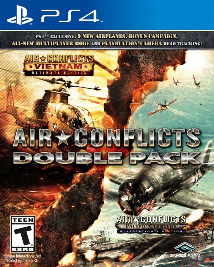 Air Conflicts: Double Pack (import) - PS4