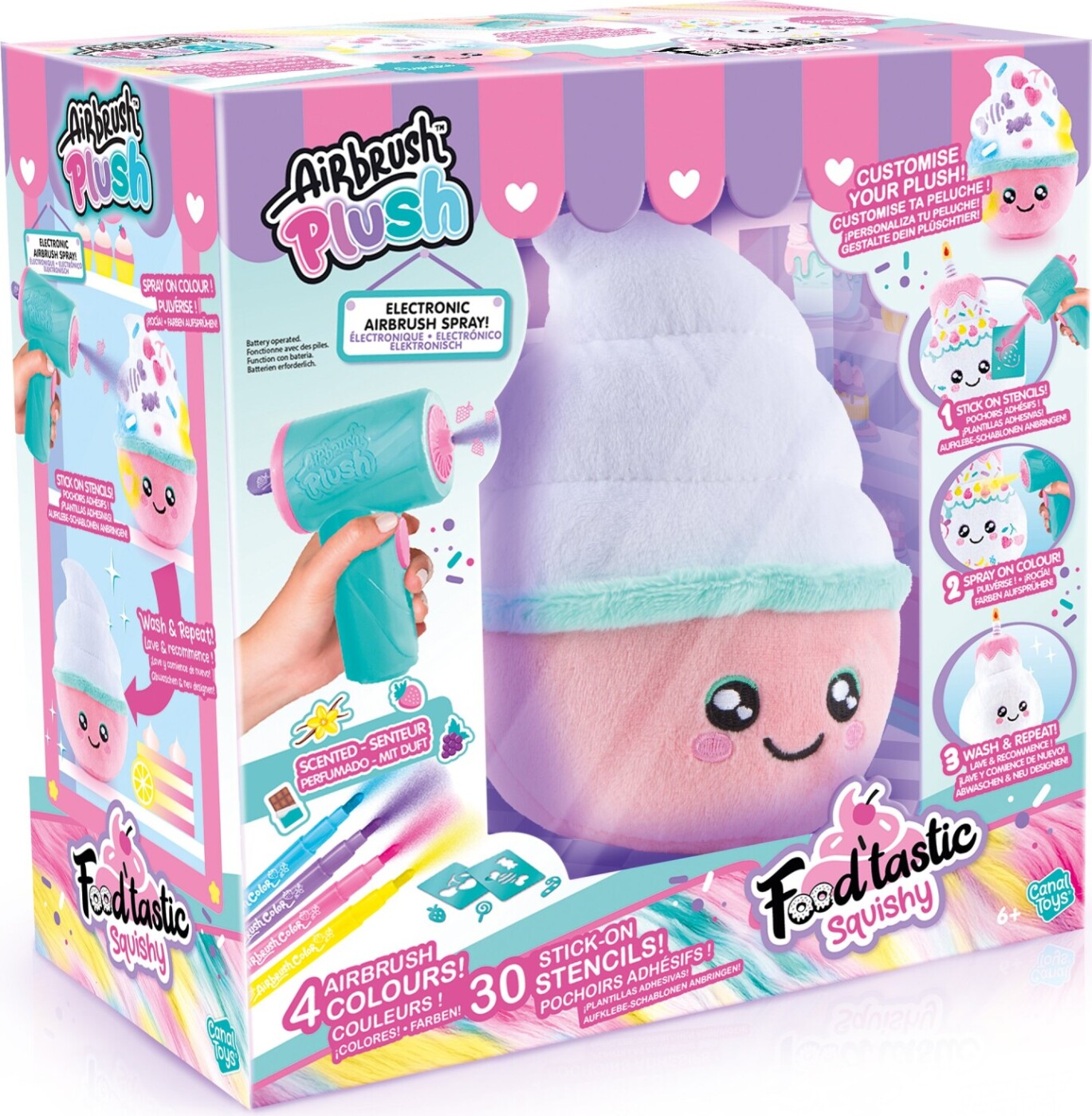 Airbrush Plush - Food'tastic Krammeplys