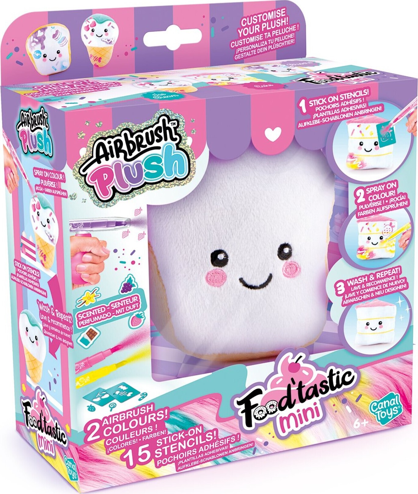 Airbrush Plush - Food'tastic Mini