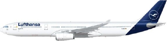 Billede af Airbus A330-300 - Lufthansa 'new Livery' 1:144 - 03816