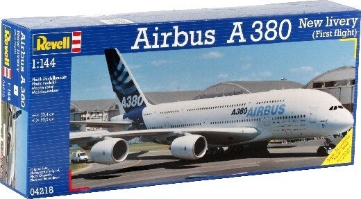 Revell - Airbus A380 'new Livery' Modelfly - 1:144 - 04218