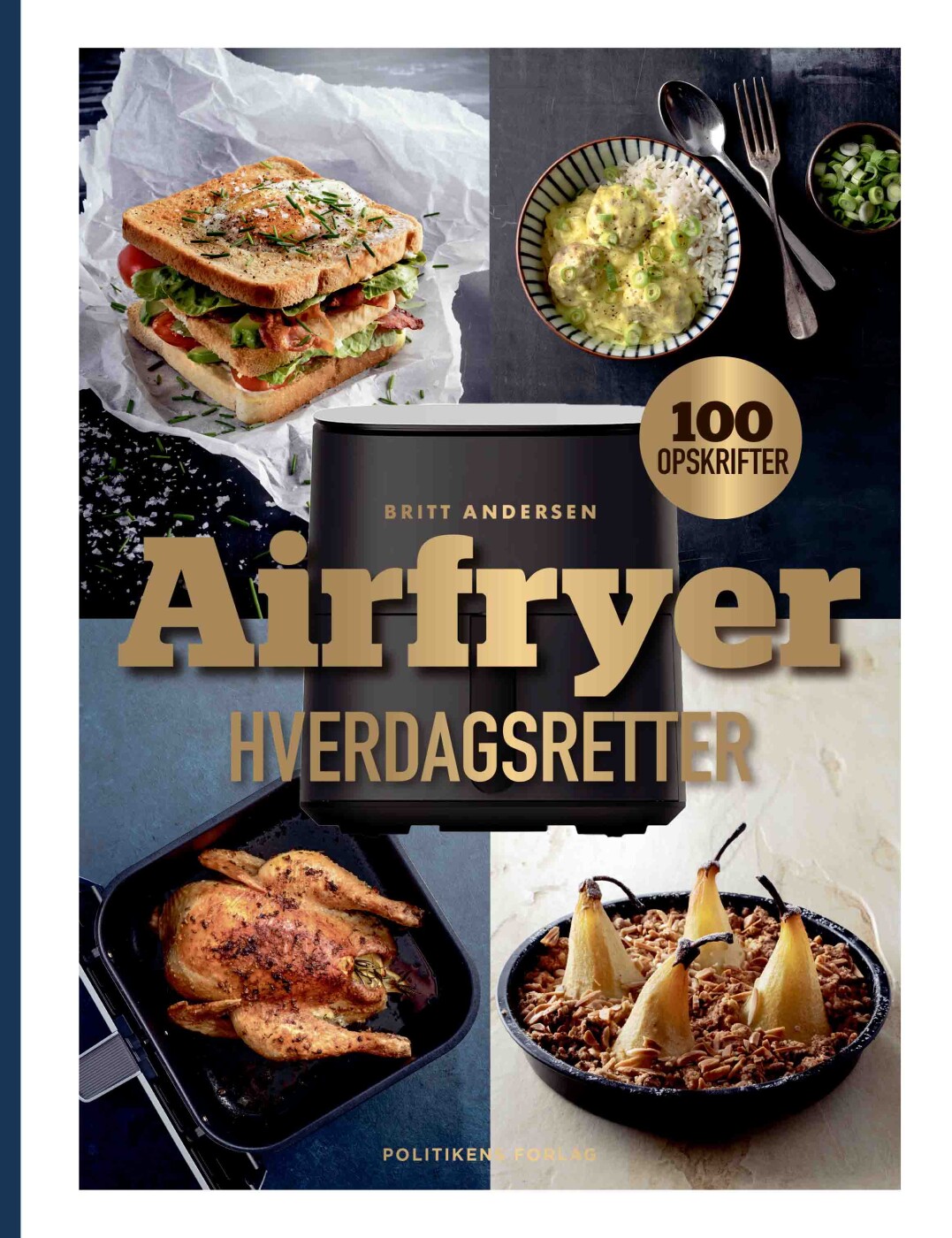 Billede af Airfryer-hverdagsretter - Britt Andersen - Bog
