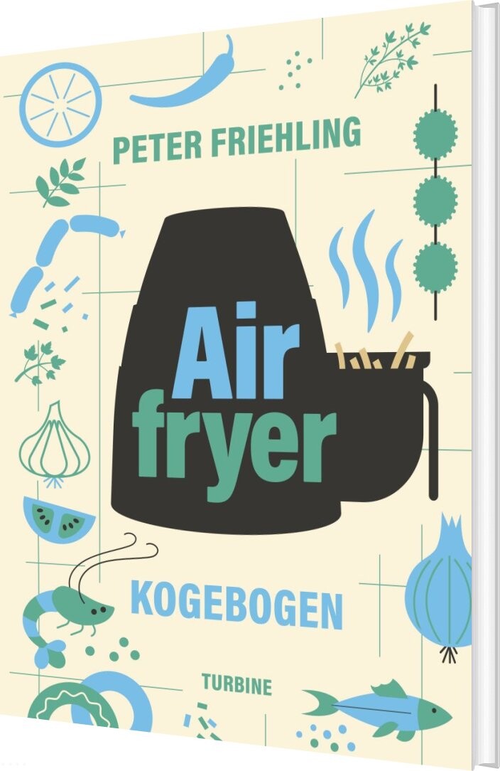 Billede af Airfryer-kogebogen - Peter Friehling - Bog
