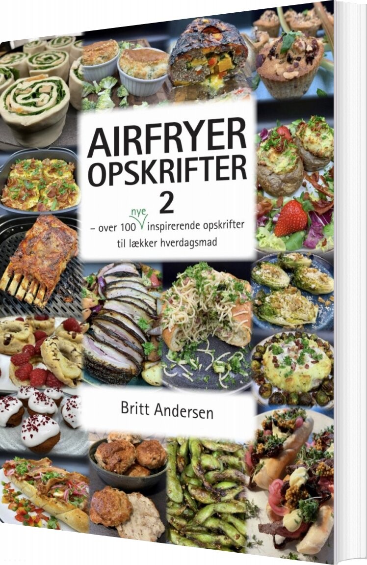 Airfryer Opskrifter 2 - Britt Andersen - Bog