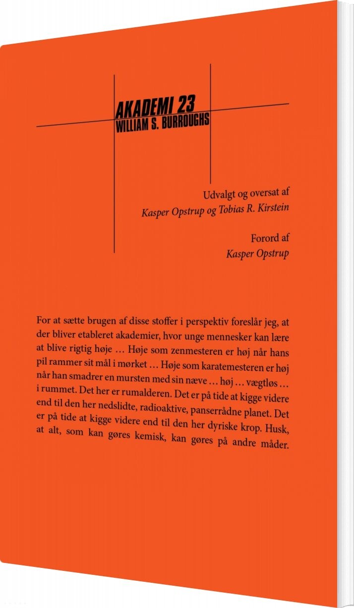 Billede af Akademi 23 - William S. Burroughs - Bog