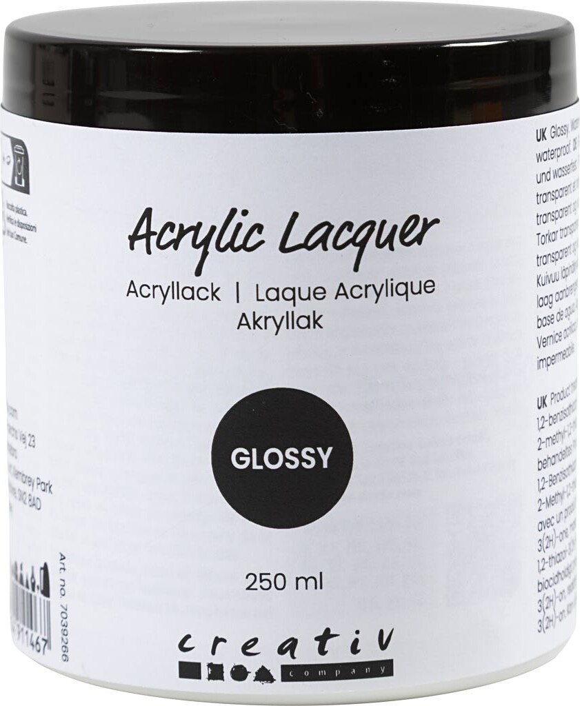 Akryllak - Blank - 250 Ml