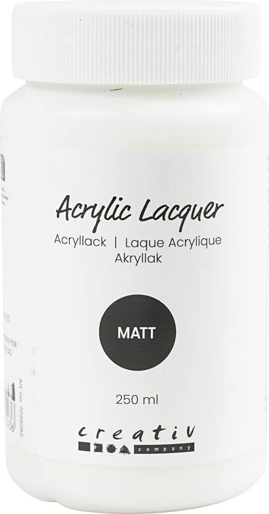 Akryllak - Mat - 250 Ml