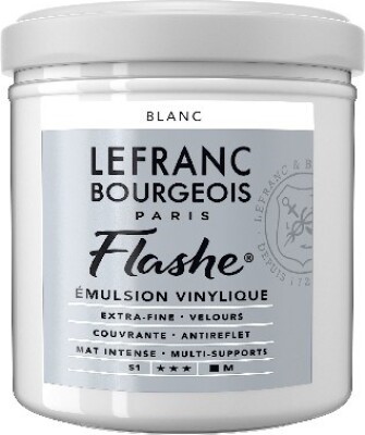 Billede af Lefranc & Bourgeois - Akrylmaling - Flashe - Hvid 125 Ml