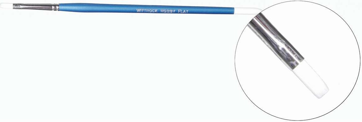 Pensel Til Akrylmaling - Flad - Str. 4 - Leonhardy