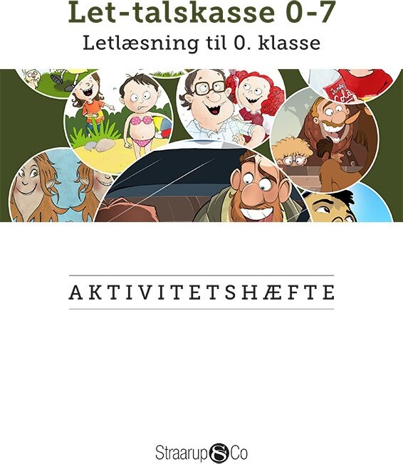 Aktivitetshæfte - Let-talskasse 0-7 - Bog - Straarup & Co