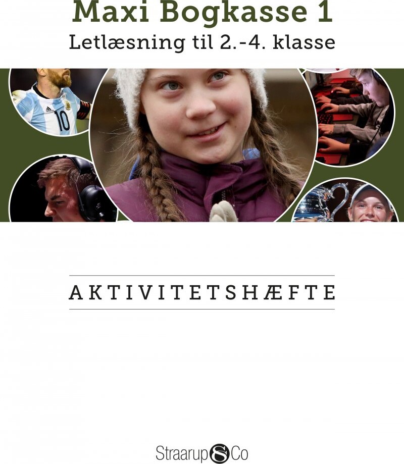 Aktivitetshæfte - Maxi Bogkasse 1 - Bog - Straarup & Co