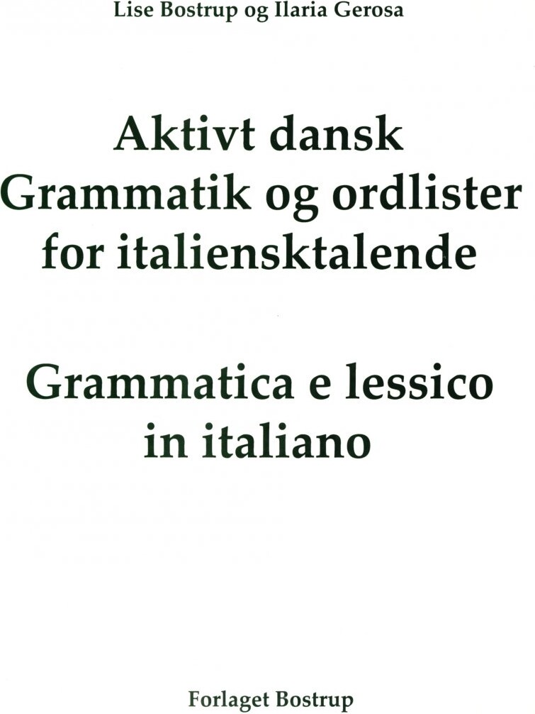 Billede af Aktivt Dansk - Lise Bostrup - Bog