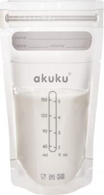 Akuku - Opbevarings Mælke Poser - 150 Ml