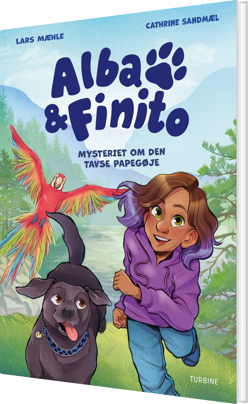 Billede af Alba & Finito - Mysteriet Om Den Tavse Papegøje - Lars Mæhle - Bog