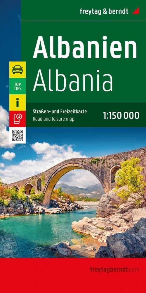 Freytag & Berndt - Albania - Albanien - English book