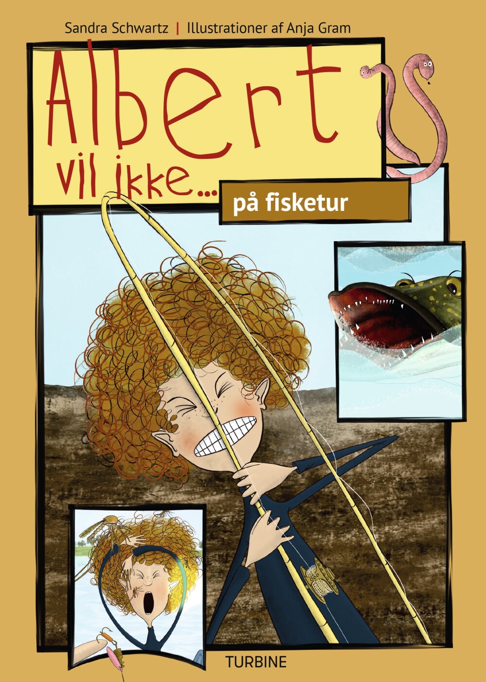 Albert Vil Ikke... På Fisketur - Sandra Schwartz - Bog