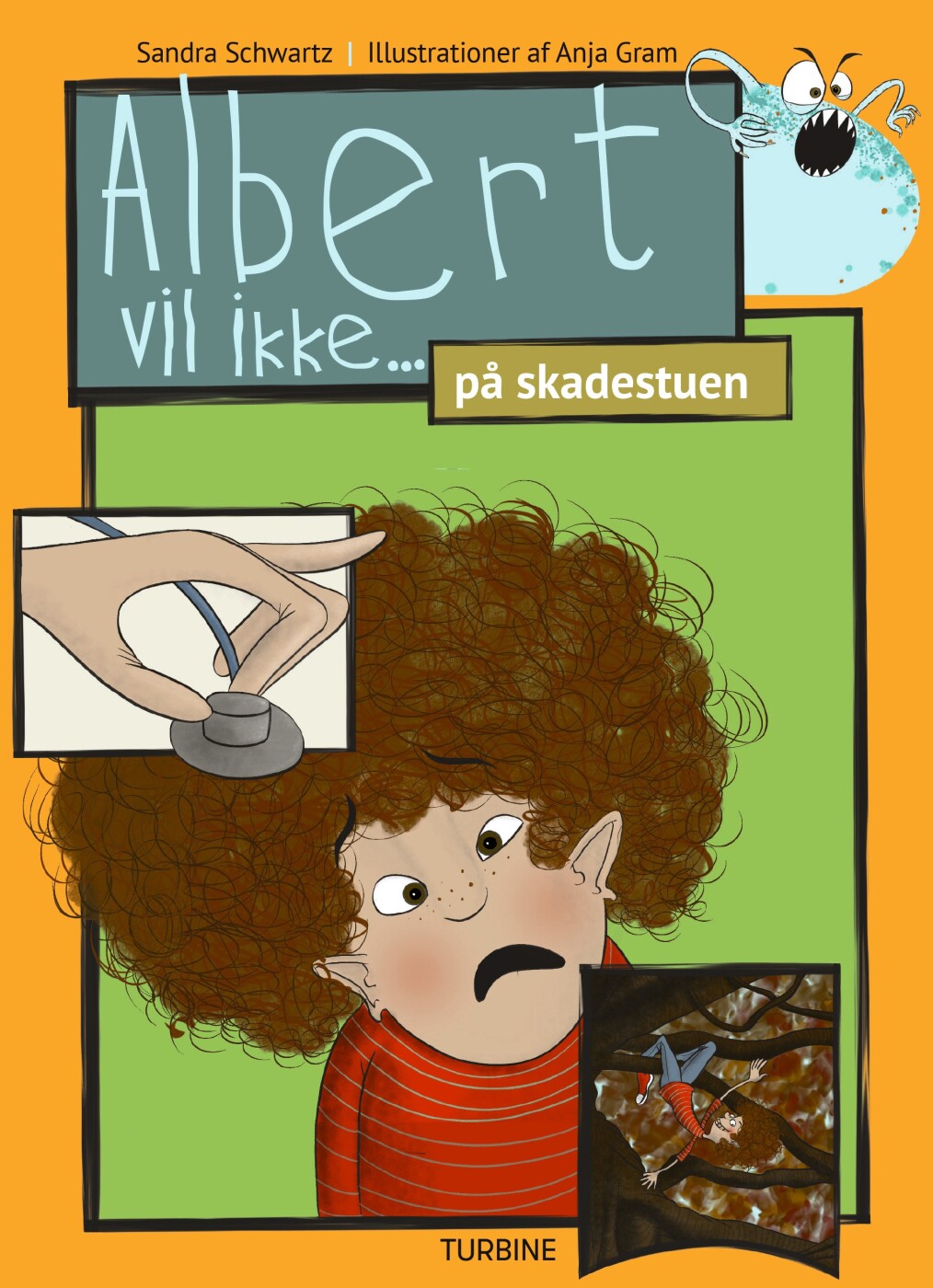 Billede af Albert Vil Ikke... På Skadestuen - Sandra Schwartz - Bog