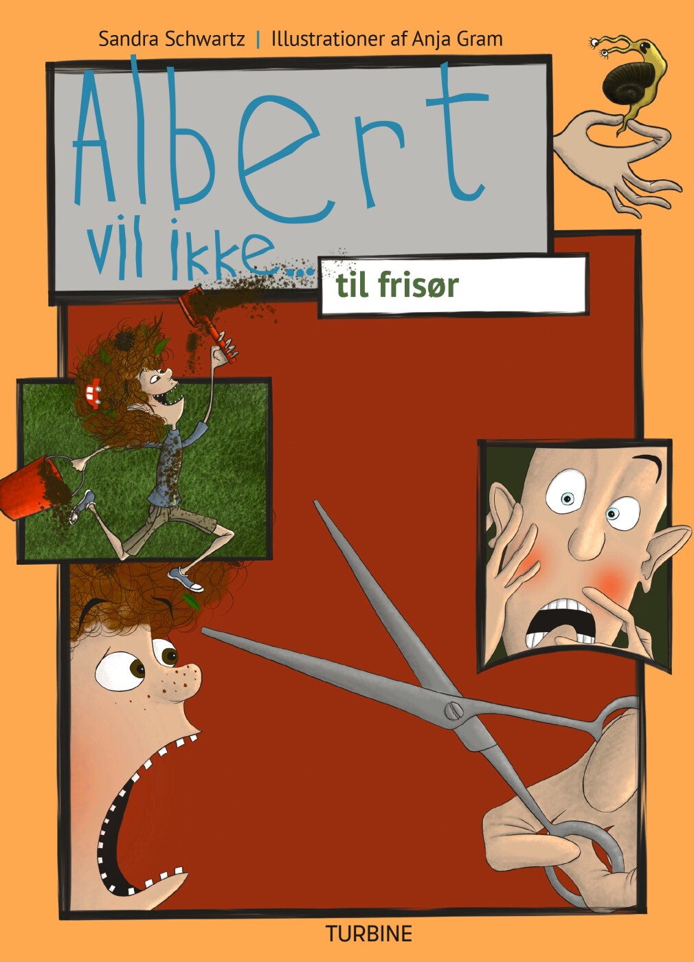 Billede af Albert Vil Ikke... Til Frisør - Sandra Schwartz - Bog