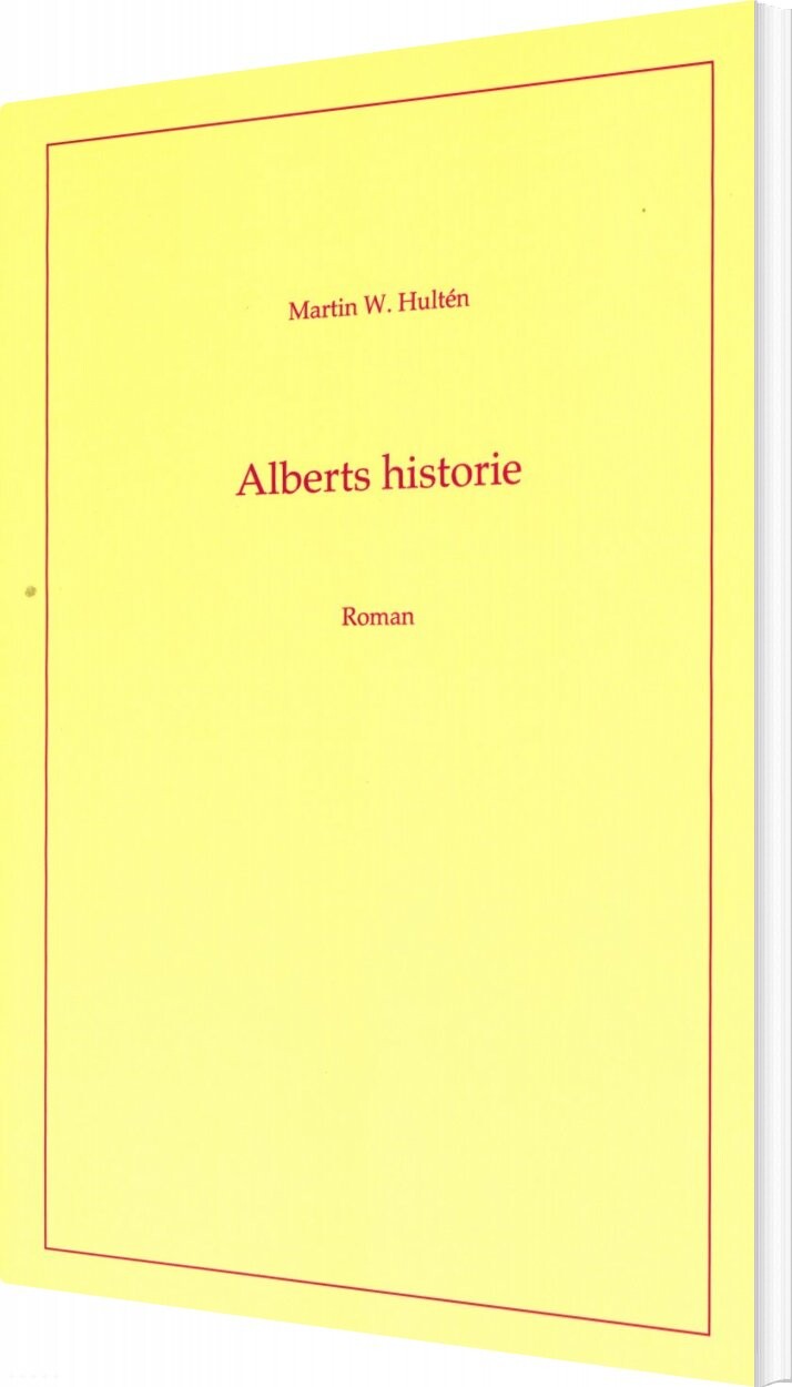 Billede af Alberts Historie - Martin W. Hultén - Bog