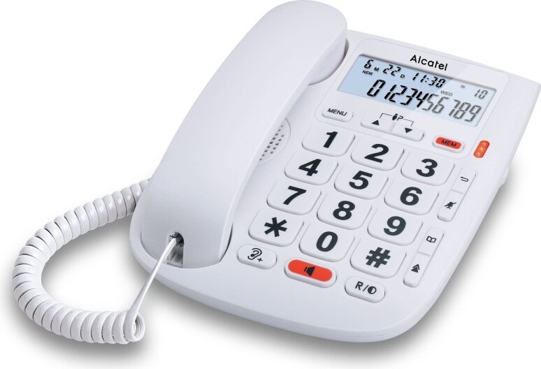 Billede af Alcatel T Max 20 - Fastnet Telefon Til ældre - Hvid
