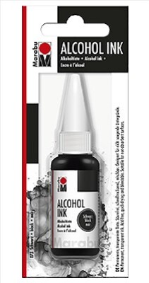 Se Marabu - Alcohol Ink - 20 Ml - Sort 073 hos Gucca.dk