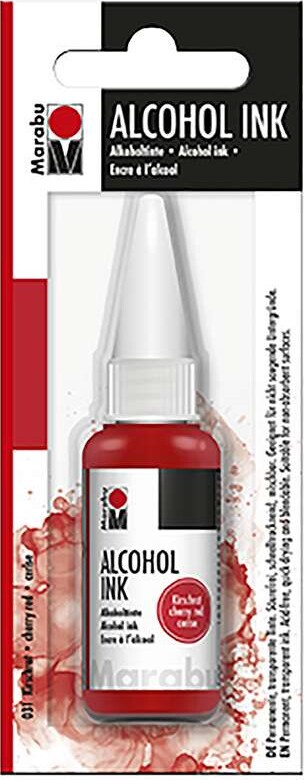 Marabu - Alcohol Ink - 20 Ml - Kirsebær Rød 031