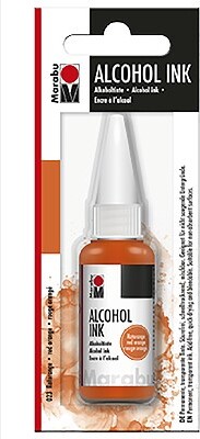 Se Marabu - Alcohol Ink - 20 Ml - Rød Orange 023 hos Gucca.dk