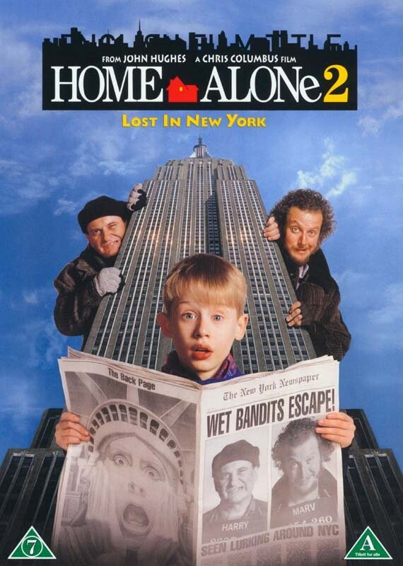 Home Alone 2 / Alene Hjemme 2 - DVD - Film