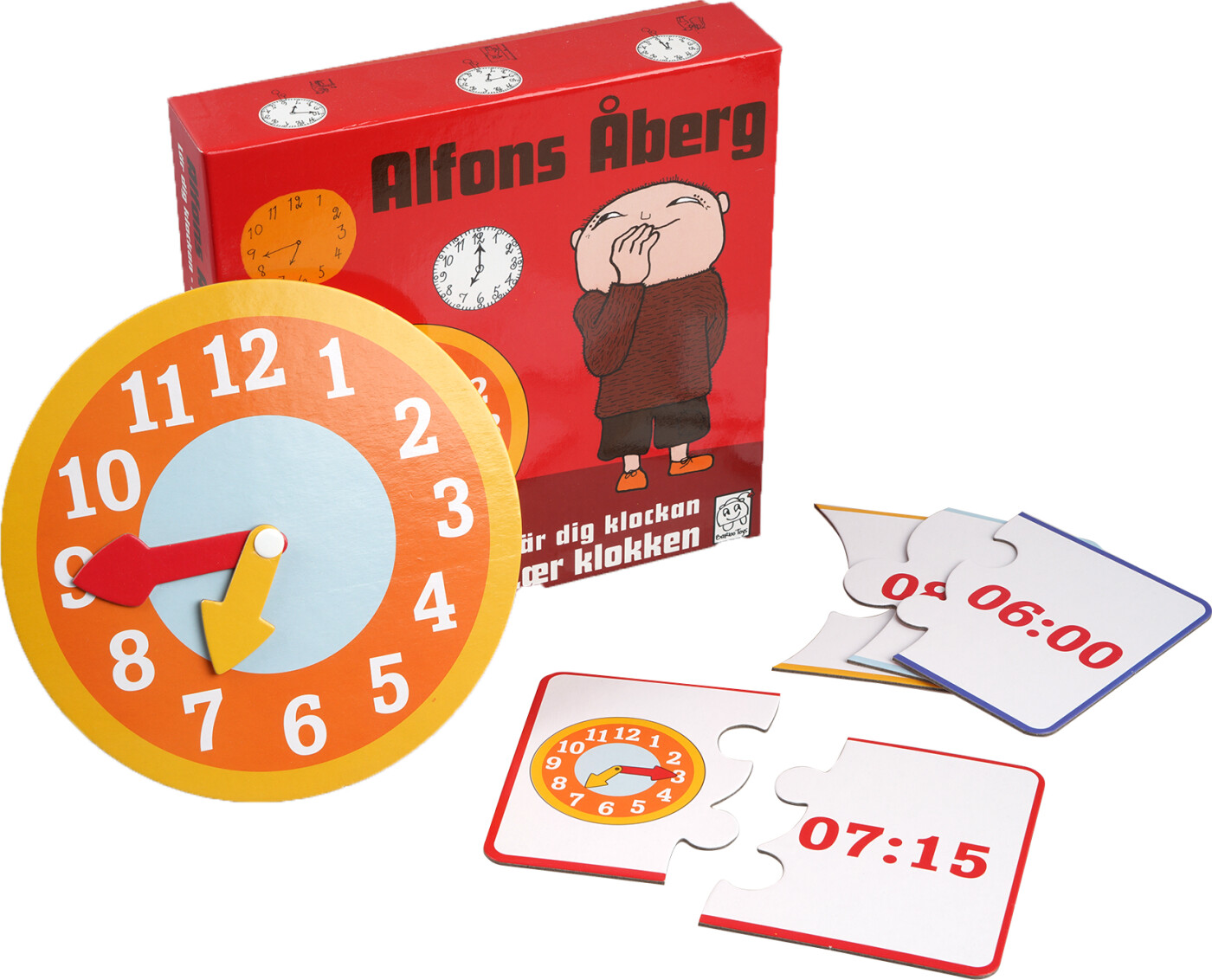 Alfons åberg Spil - Lær Klokken At Kende