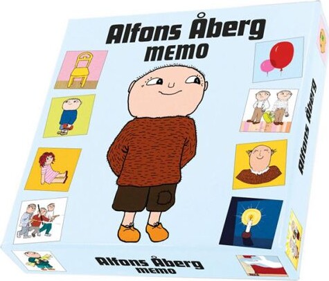 Alfons åberg Memo - Vendespil - 40 Kort