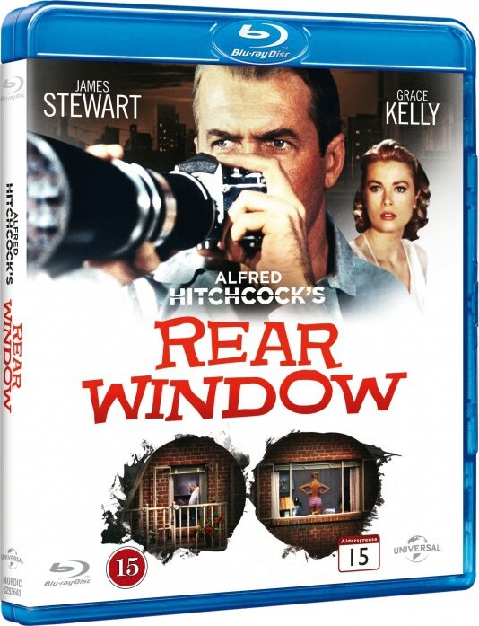 Skjulte øjne / Rear Window - Alfred Hitchcock - Blu-Ray
