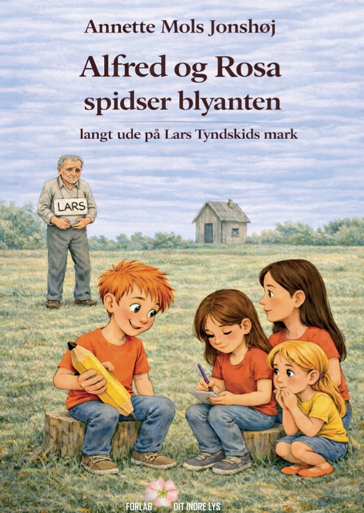 Alfred Og Rosa Spidser Blyanten Langt Ude På Lars Tyndskids Mark - Annette Mols Jonshøj - Bog