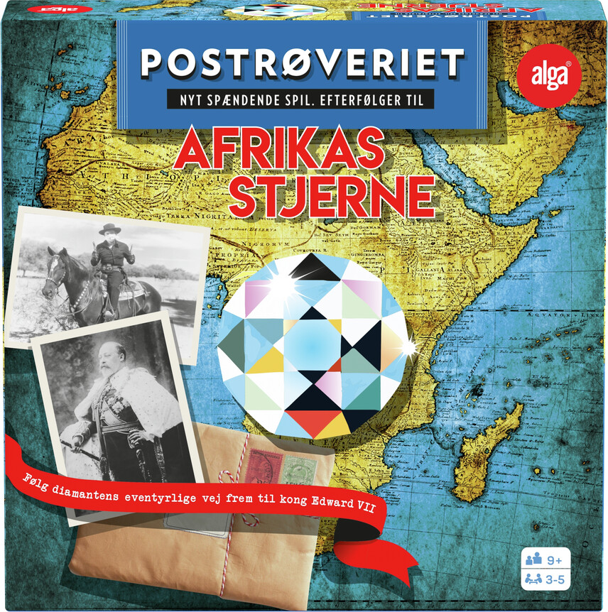 Afrikas Stjerne Brætspil - Postrøveriet - Alga