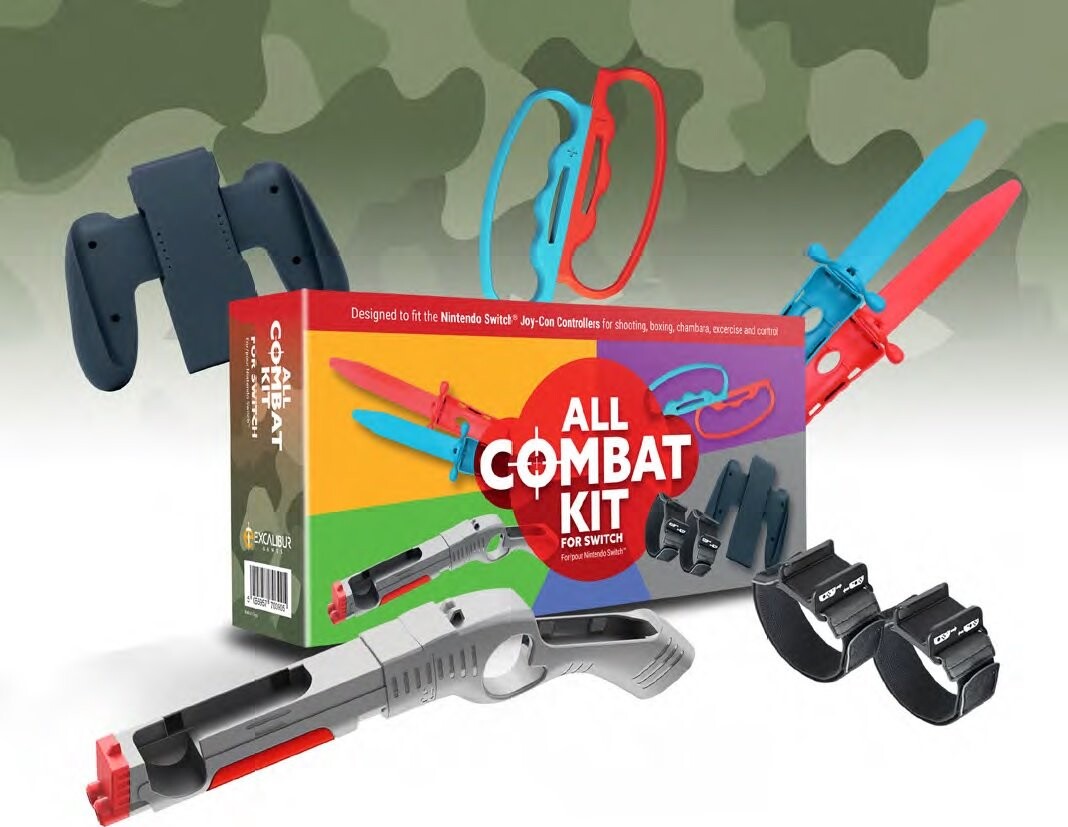Excalibur Games All Combat Kit - Nintendo Switch