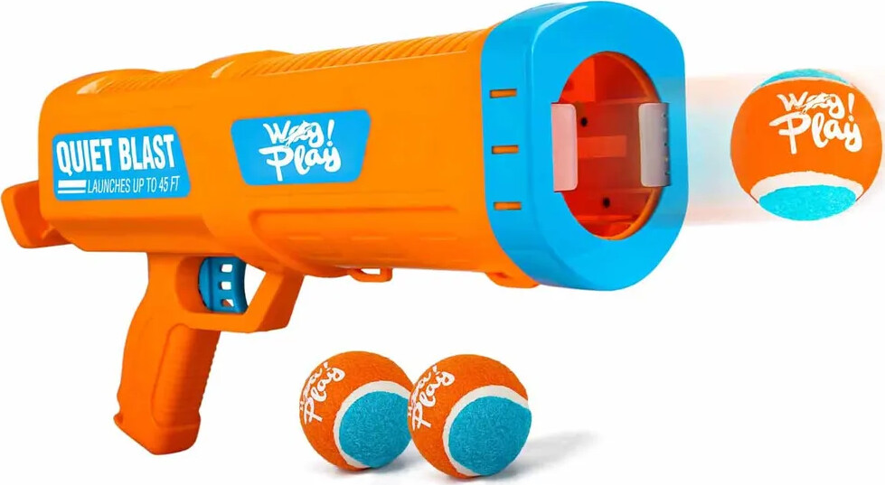 All For Paws - Tennis Ball Blaster - Incl. 3 Tennis Bolde