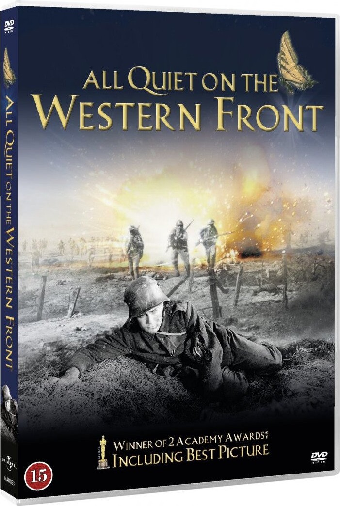 Intet Nyt Fra Vestfronten / All Quiet On The Western Front - 1930 - DVD - Film