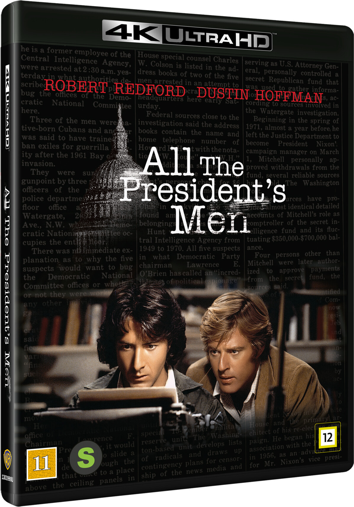Alle Præsidentens Mænd / All The President's Men - 4K Blu-Ray