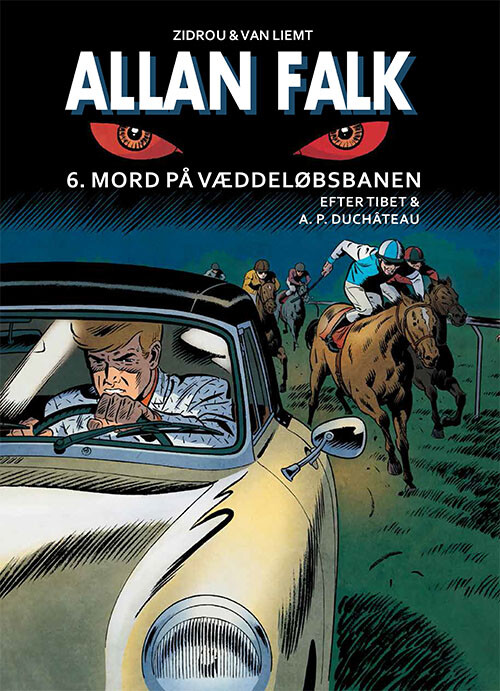Billede af Allan Falk 6: Mord På Væddeløbsbanen - Zidrou - Tegneserie hos Gucca.dk