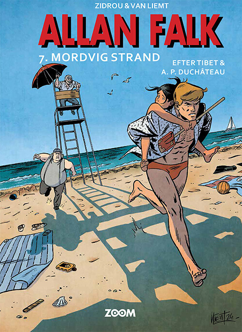 Allan Falk 7: Mordvig Strand - Zidrou - Bog