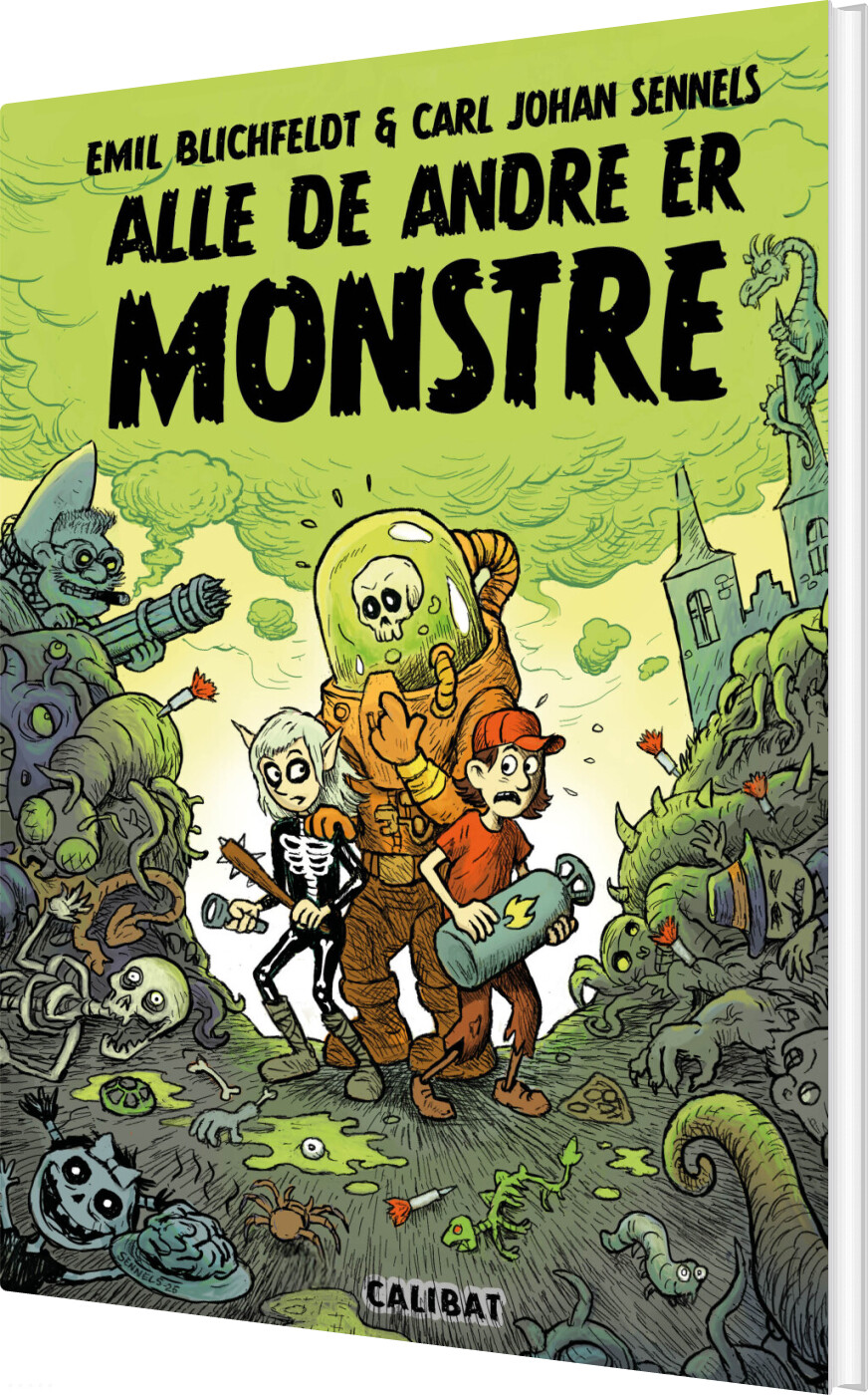 Alle Andre Er Monstre - Emil Blichfeldt - Bog